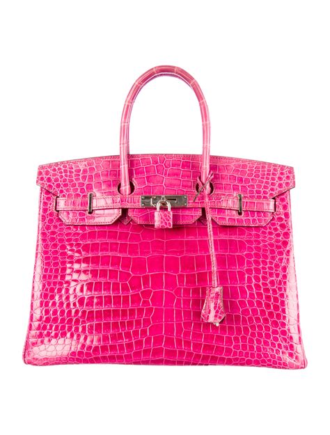 birkin 35 croc